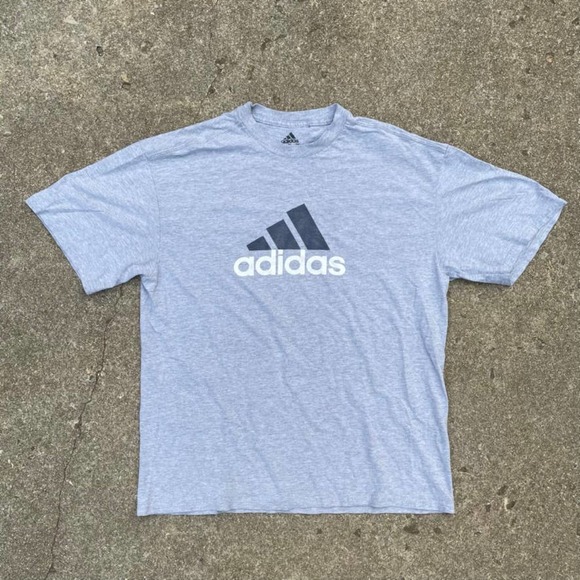 Adidas Essential Logo T-Shirt Men's Large - Picture 2 of 4